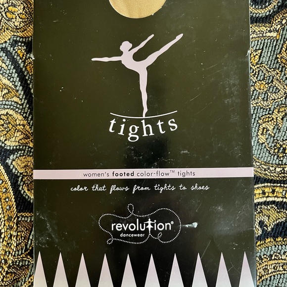 Body Wrapper Footed Dance Tights and Fishnet seamless tights - Picture 6 of 9